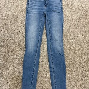 American Eagle Outfitters Blue Skinny Jeans